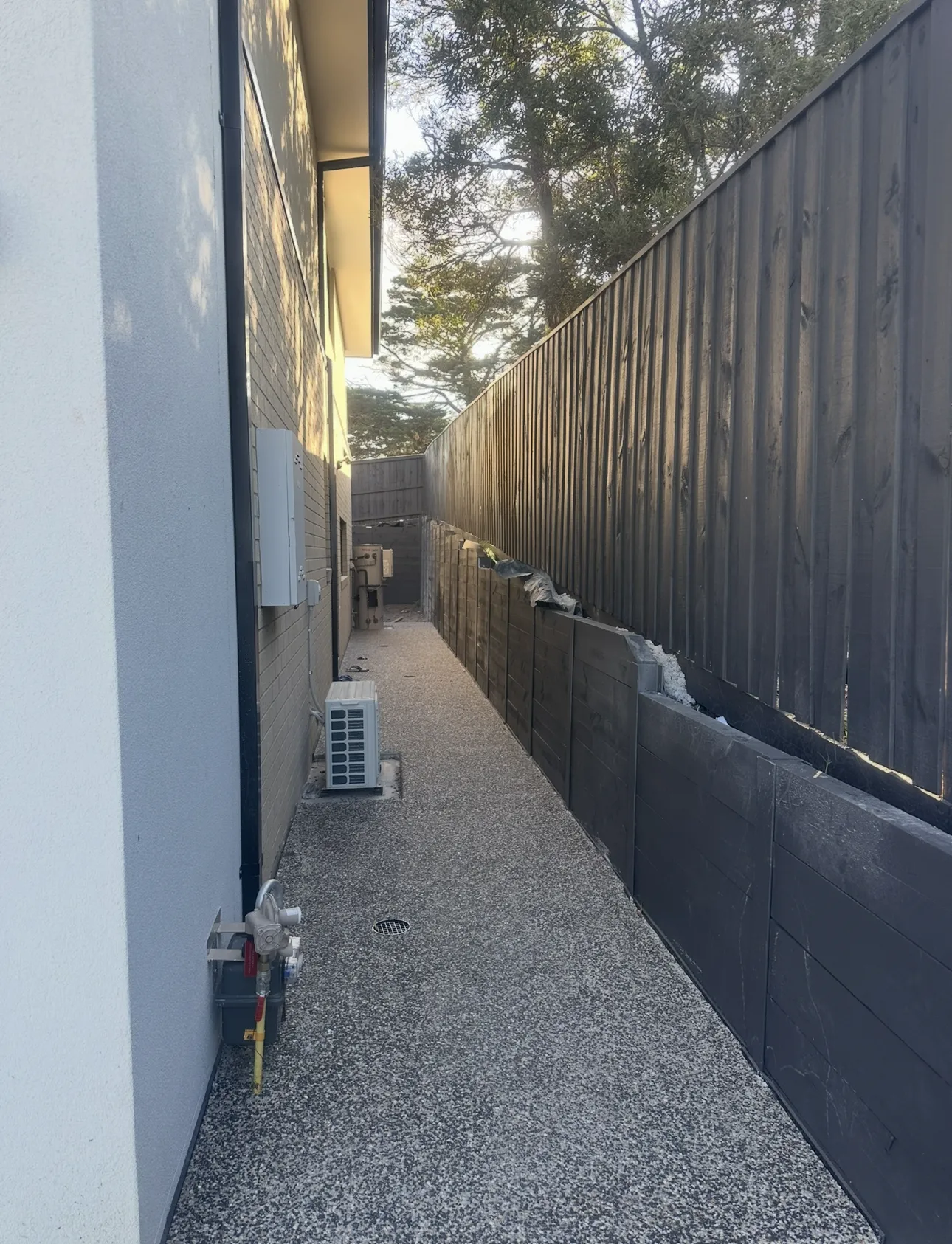 Retaining wall project