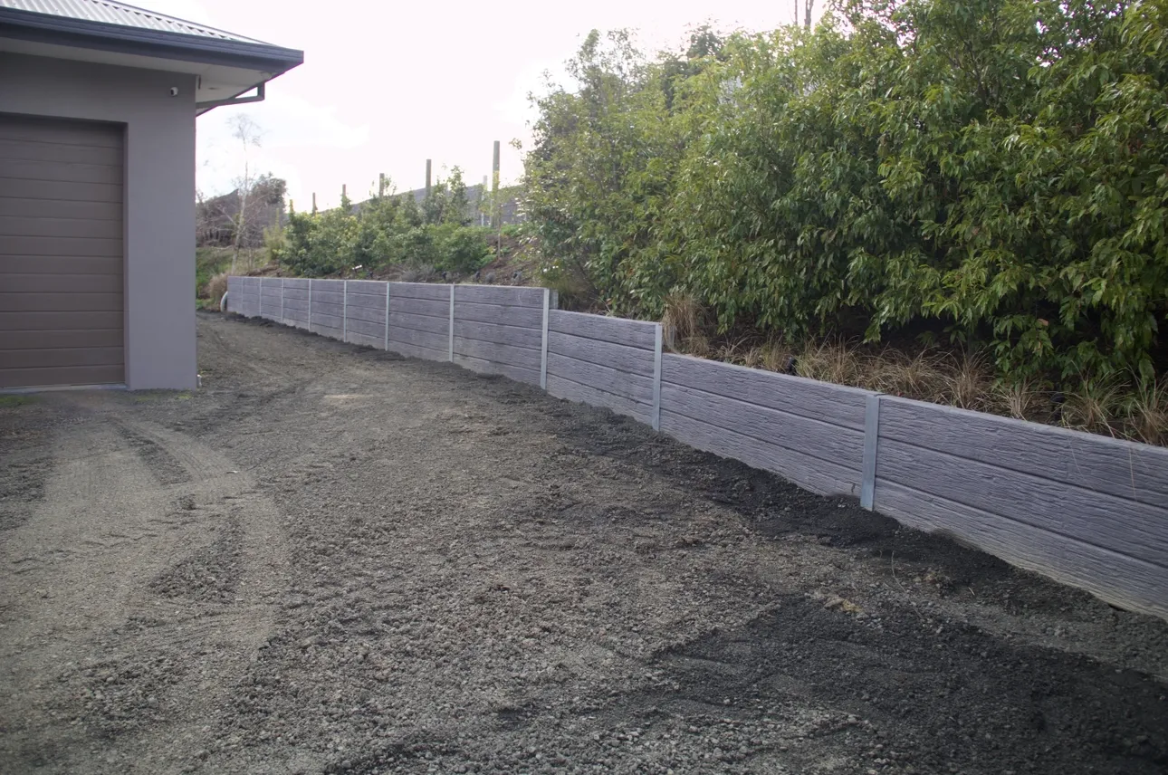 Retaining wall project